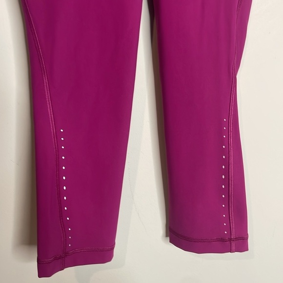 Lululemon | Women’s Swift Speed HR Crop 21” in Magenta Size 2 NWT - Picture 3 of 7